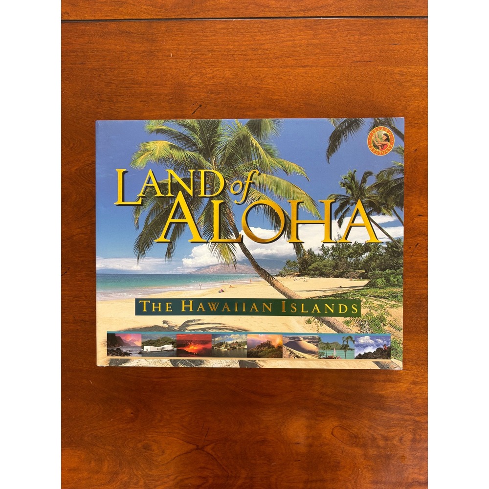 Land of Aloha The Hawaiian Islands Hardcover Book Island Heritage Publishing